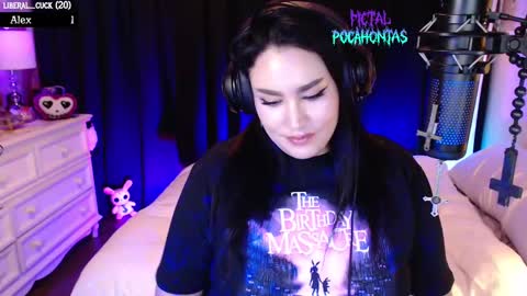 Snapshot of metalpocahotass chatting on September 9, 2025, 11:37 pm MetalPocahotass online show from September 9, 2025, 11:37 pm