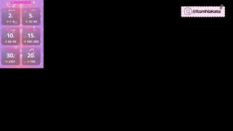 Mhia Kate online show from November 11, 2025, 1:49 am