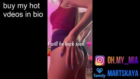 Mia Martskaya online show from October 10, 2025, 11:09 am