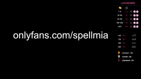 Mia  instagram miasspell online show from December 7, 2024, 3:47 am