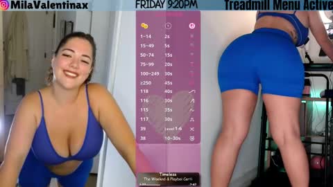 Mila Valentina online show from April 18, 2026, 1:20 am