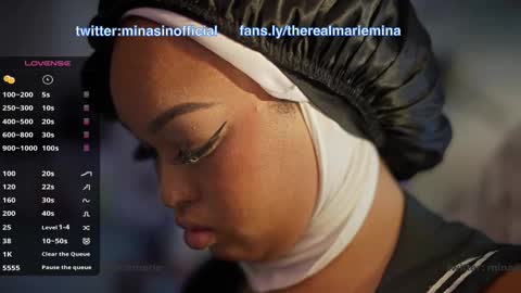 Snapshot of minamariebaby chatting on September 29, 2025, 2:16 am MINA online show from September 29, 2025, 2:16 am