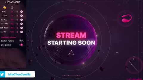 MissThea online show from February 4, 2025, 6:38 pm