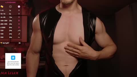 Snapshot of mrlelex chatting on October 12, 2025, 12:20 am Lelex first king of Laconia and your sex therapist but you can call me Chad Bob or Stuart online show from October 12, 2025, 12:20 am