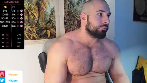Snapshot of musculusx chatting on February 25, 2025, 4:10 pm Musculus online show from February 25, 2025, 4:10 pm