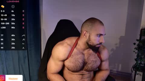 Snapshot of musculusx chatting on October 17, 2025, 8:33 pm Musculus online show from October 17, 2025, 8:33 pm