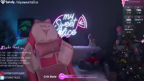 Snapshot of my__sweet__alice chatting on December 16, 2025, 8:19 am mysweetalice online show from December 16, 2025, 8:19 am