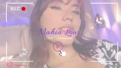 Snapshot of nahia_low chatting on February 25, 2025, 2:25 am  Valeria  online show from February 25, 2025, 2:25 am