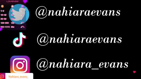 Snapshot of nahiara_evans_ chatting on December 17, 2024, 7:07 am NAHIARA EVANS online show from December 17, 2024, 7:07 am