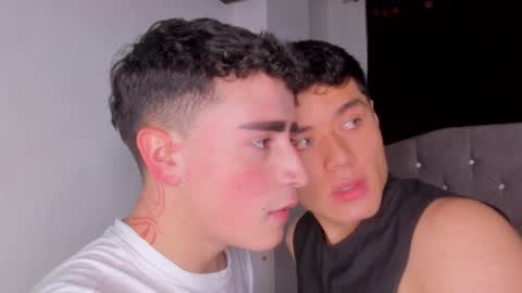 Snapshot of naughtysalomon chatting on February 1, 2026, 12:09 am Salomon and Andy online show from February 1, 2026, 12:09 am