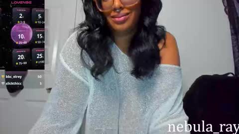 Snapshot of nebula_ray chatting on December 17, 2025, 3:07 pm Nebula Ray online show from December 17, 2025, 3:07 pm