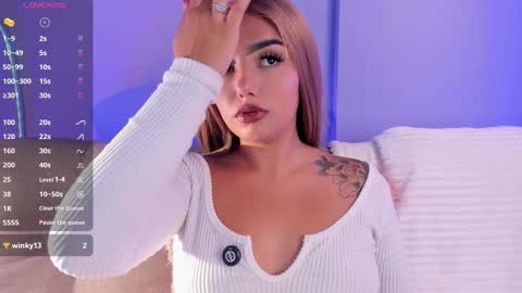 Nina Angel online show from March 13, 2026, 1:29 pm