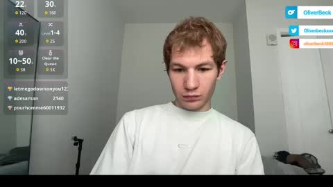 Oliver Beck online show from June 6, 2026, 7:29 pm