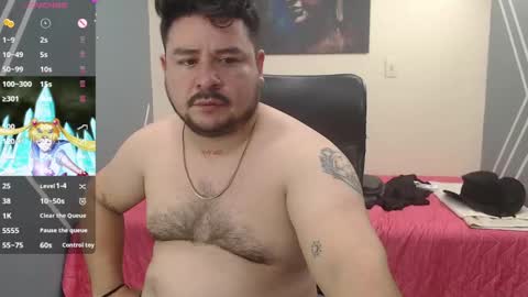 Snapshot of oso_gael chatting on January 8, 2025, 5:48 pm Bear Gael online show from January 8, 2025, 5:48 pm