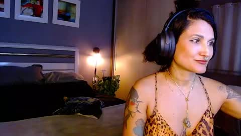 My alter ego Betinna Flowers - a tattooed Miss  -   Are you missing me come in here  -  online show from February 26, 2025, 9:48 pm