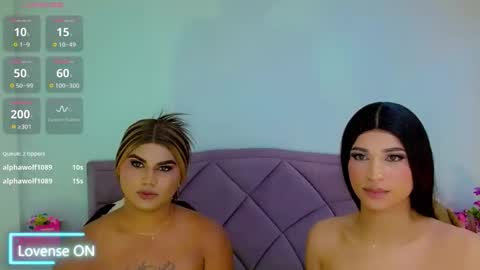 Snapshot of party_duo_trans chatting on May 30, 2026, 5:54 pm sara y cata online show from May 30, 2026, 5:54 pm