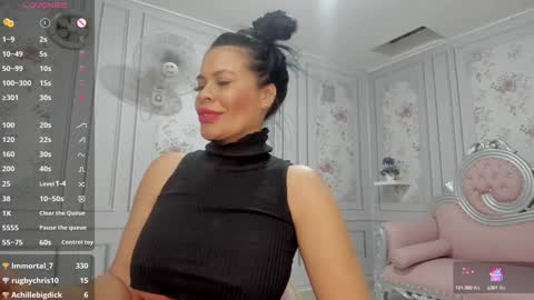 Snapshot of perla_milf4u chatting on January 11, 2025, 12:44 am PERLA online show from January 11, 2025, 12:44 am