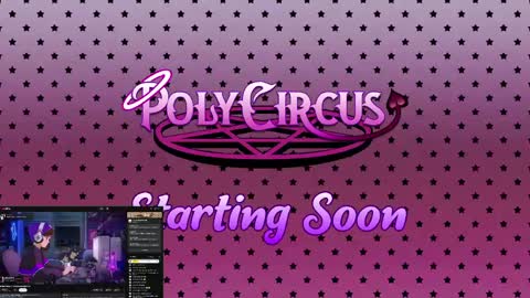 Snapshot of polycircus chatting on May 10, 2026, 2:28 am PolyCircus online show from May 10, 2026, 2:28 am