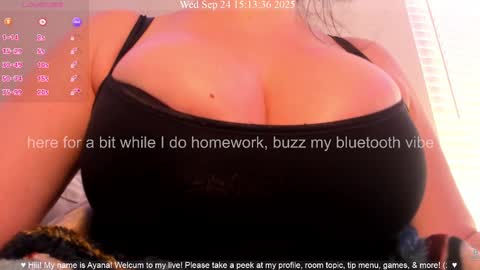 Ayana Delatorre online show from September 24, 2025, 10:13 pm