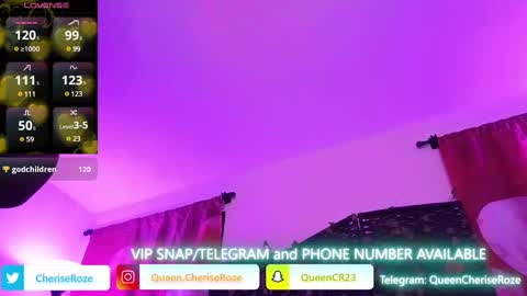 Queen Cherise Roze online show from March 8, 2025, 5:49 am