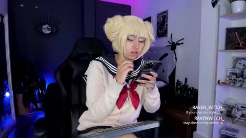 Raven Witch online show from January 18, 2026, 6:23 pm