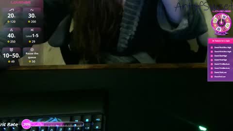 realartofslut online show from September 12, 2025, 7:58 pm