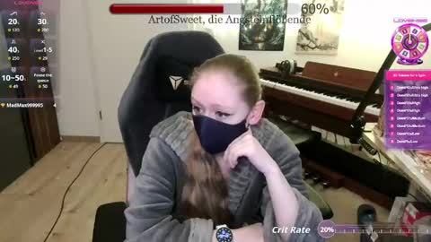 realartofslut online show from May 13, 2026, 8:16 pm
