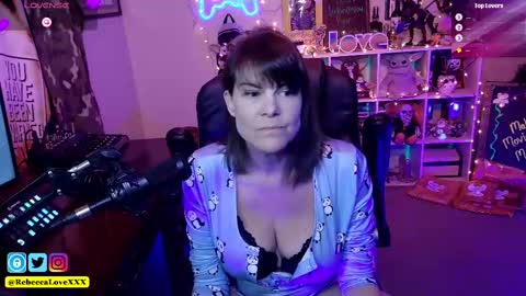 Snapshot of rebeccalovexxx chatting on February 12, 2025, 8:50 pm Rebecca Love online show from February 12, 2025, 8:50 pm