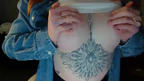 Snapshot of red_firesquirt chatting on January 13, 2025, 12:02 pm Red -  online show from January 13, 2025, 12:02 pm