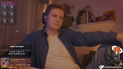 Rocket Bunny online show from February 13, 2026, 7:21 pm