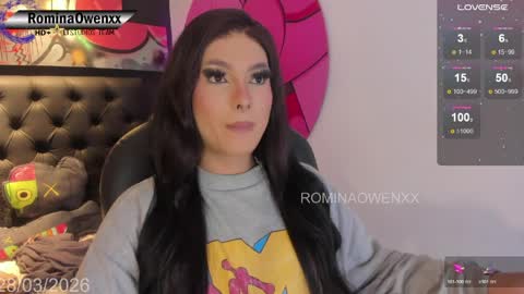 ROMINA OWEN online show from March 28, 2026, 5:29 am