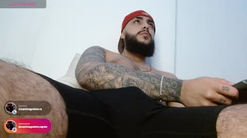 Santiago Hincapiie online show from April 13, 2026, 6:08 am