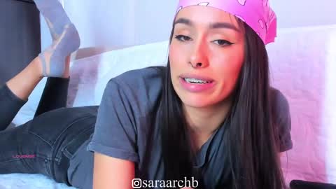 Snapshot of saraarchbould chatting on March 6, 2025, 8:48 pm Sara online show from March 6, 2025, 8:48 pm