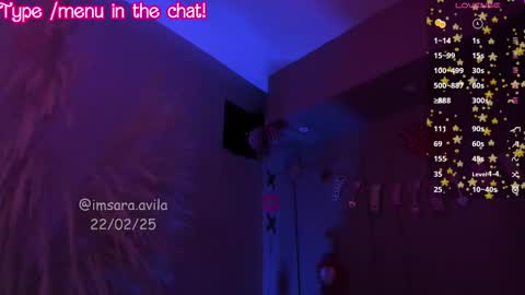 SaraAvila  online show from February 23, 2025, 9:55 am