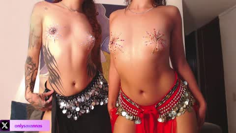 Savannaredhair 33 Angelebony33 online show from February 16, 2025, 1:25 am