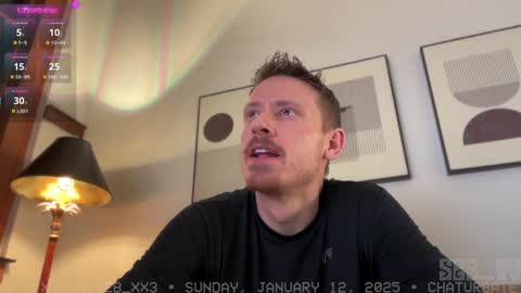 Snapshot of seb_tv chatting on January 12, 2025, 6:06 am Sebastian online show from January 12, 2025, 6:06 am