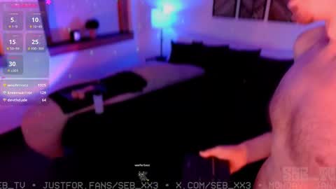 Snapshot of seb_tv chatting on January 13, 2025, 9:08 am Sebastian online show from January 13, 2025, 9:08 am