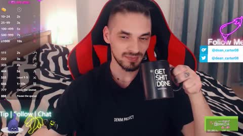 Dean Carter online show from February 9, 2026, 11:53 pm