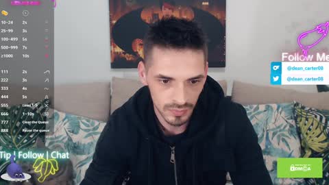 Dean Carter online show from April 2, 2026, 9:34 pm