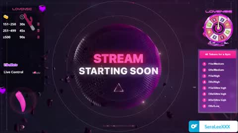 SeraLeeXXX online show from September 24, 2025, 4:10 pm