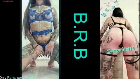 SexyAriel15 online show from February 2, 2026, 5:00 pm