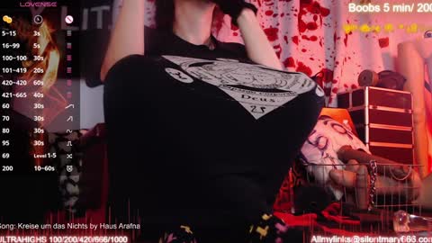 Allmylinkssilentmary666 online show from October 27, 2025, 9:02 am