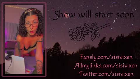Snapshot of sisivixen chatting on October 1, 2025, 12:16 am  s i e r r a  online show from October 1, 2025, 12:16 am