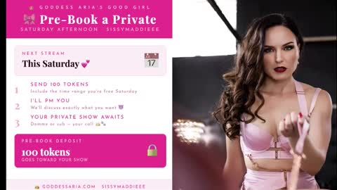 Snapshot of sissymaddieee chatting on March 2, 2026, 6:48 pm sissymaddieee online show from March 2, 2026, 6:48 pm