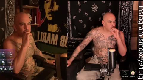 Snapshot of smokey915 chatting on January 22, 2025, 1:11 pm Smokey915 online show from January 22, 2025, 1:11 pm