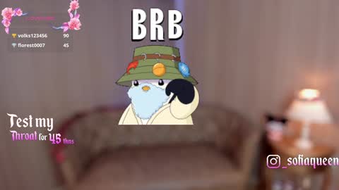 Snapshot of soffiqueen chatting on January 31, 2025, 11:35 pm Schedule 1400 - 2100 gtm-5 online show from January 31, 2025, 11:35 pm