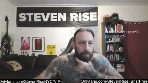 StevenRiseNYC online show from September 25, 2025, 8:23 pm