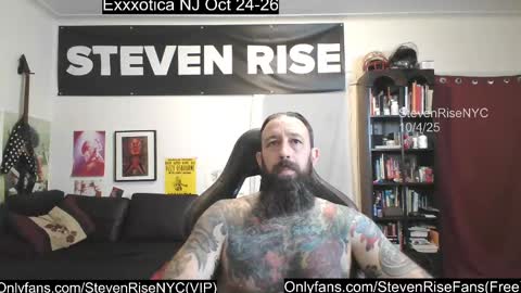 StevenRiseNYC online show from October 4, 2025, 11:36 pm