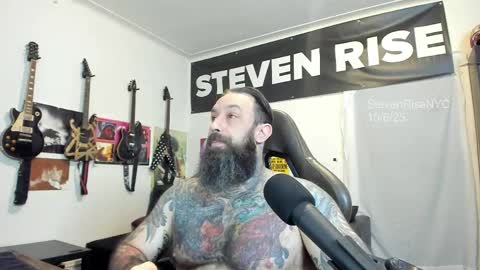 StevenRiseNYC online show from October 6, 2025, 12:57 pm