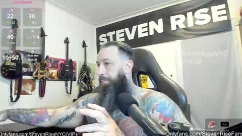 Snapshot of stevenrisenyc chatting on January 18, 2026, 12:53 pm StevenRiseNYC online show from January 18, 2026, 12:53 pm